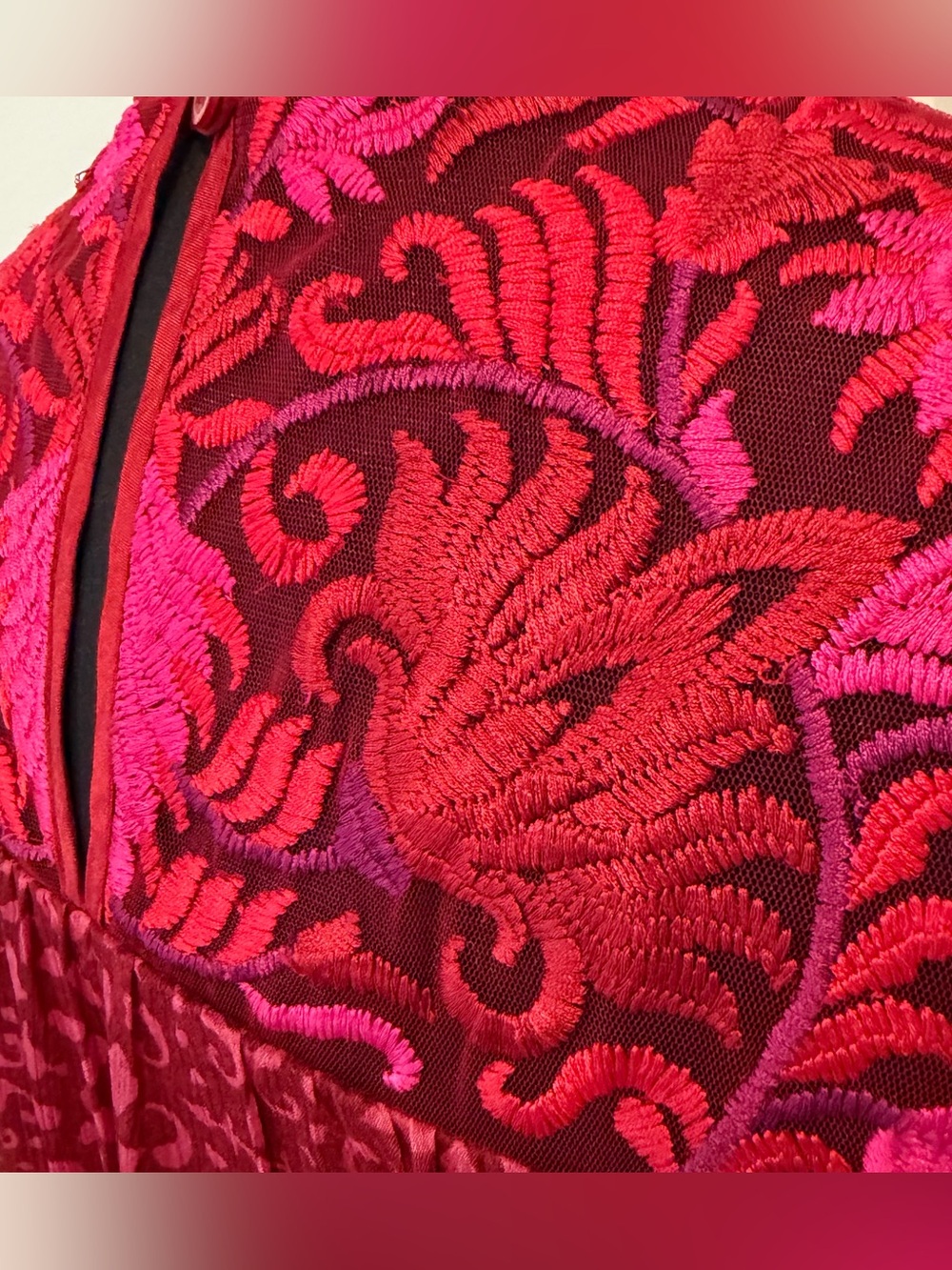 ANTHROPOLOGIE niki mahajan amara swing dress size 6 - Picture 10 of 14